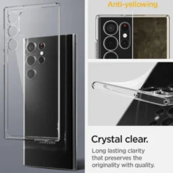 Spigen Samsung|Galaxy S22 Ultra-ETUI S22 ULTRA Liquid Crystal Przezroczyste Clear Case