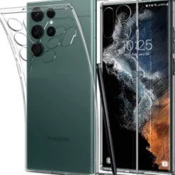 Spigen Samsung|Galaxy S22 Ultra-ETUI S22 ULTRA Liquid Crystal Przezroczyste Clear Case