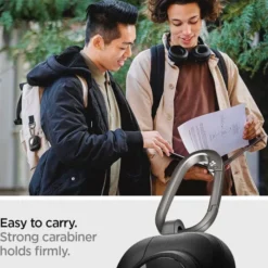 Spigen Inne|Airpods Pro-ETUI TAG ARMOR DUO AIRPODS PRO 1 / 2 & AIRTAG BLACK