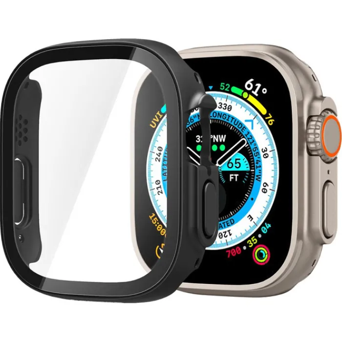 Spigen Apple Watch Ultra 49Mm|Apple Watch Ultra 2 49Mm-Etui Thin Fit 360 Apple Watch Ultra 49mm Ultra 2 Czarne