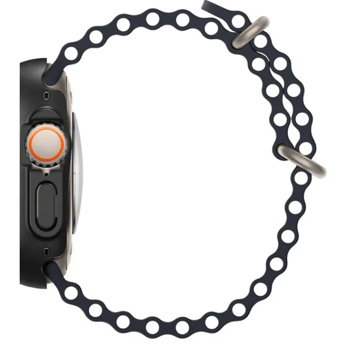 Spigen Apple Watch Ultra 49Mm|Apple Watch Ultra 2 49Mm-Etui Thin Fit 360 Apple Watch Ultra 49mm Ultra 2 Czarne