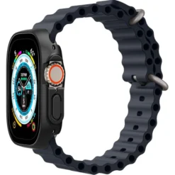 Spigen Apple Watch Ultra 49Mm|Apple Watch Ultra 2 49Mm-Etui Thin Fit 360 Apple Watch Ultra 49mm Ultra 2 Czarne