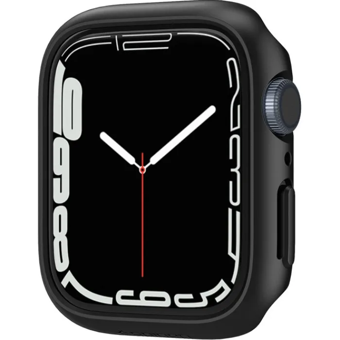 Spigen Apple|Apple Watch 8 45Mm-Etui Thin Fit Apple Watch 6 7 8 9 45mm Czarne