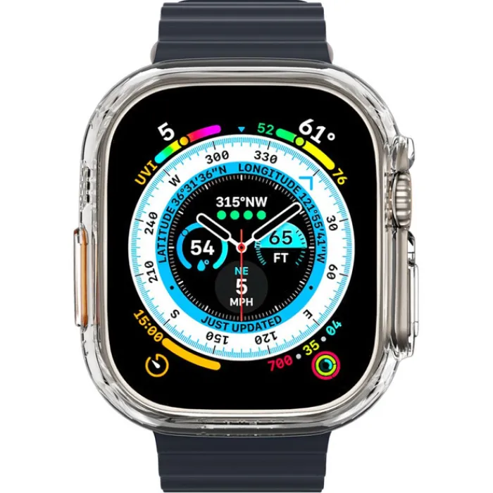 Spigen Apple Watch Ultra 49Mm|Apple Watch Ultra 2 49Mm-Etui Thin Fit Apple Watch Ultra 49mm Ultra 2 Przezroczyste