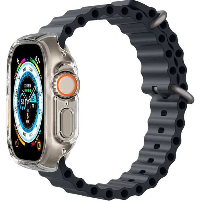 Spigen Apple Watch Ultra 49Mm|Apple Watch Ultra 2 49Mm-Etui Thin Fit Apple Watch Ultra 49mm Ultra 2 Przezroczyste