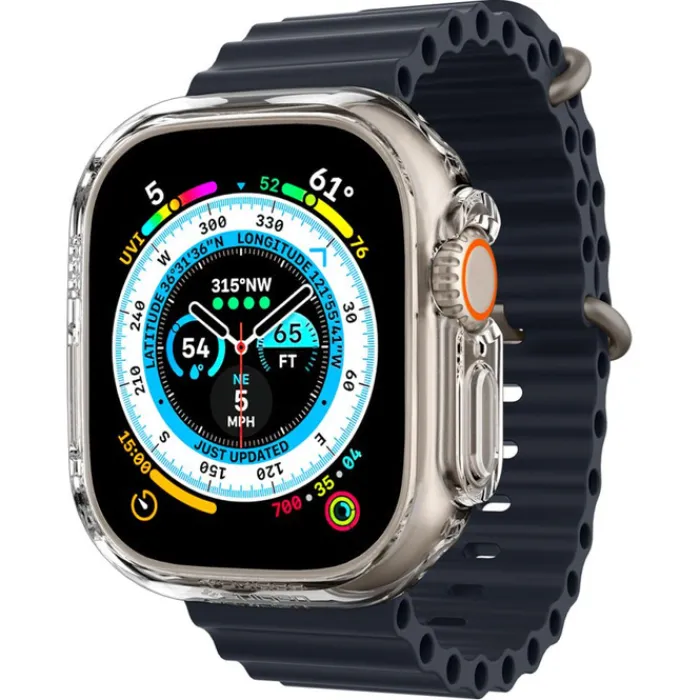 Spigen Apple Watch Ultra 49Mm|Apple Watch Ultra 2 49Mm-Etui Thin Fit Apple Watch Ultra 49mm Ultra 2 Przezroczyste