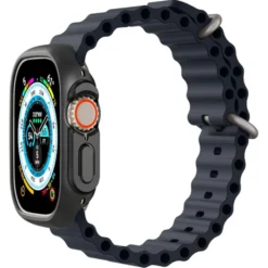 Spigen Apple Watch Ultra 49Mm|Apple Watch Ultra 2 49Mm-Etui Thin Fit Apple Watch Ultra 49mm Ultra 2 Czarne