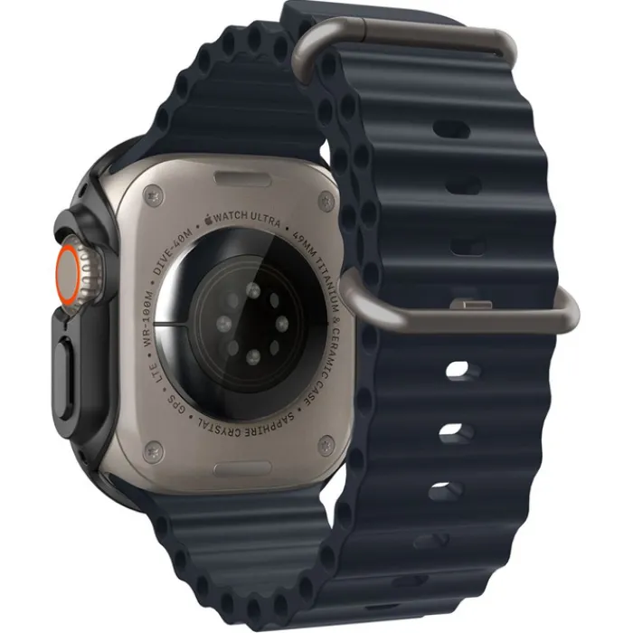 Spigen Apple Watch Ultra 49Mm|Apple Watch Ultra 2 49Mm-Etui Thin Fit Apple Watch Ultra 49mm Ultra 2 Czarne