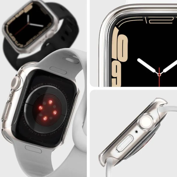 Spigen Apple Watch 9 41Mm|Apple-Etui Thin Fit Apple Watch 7 8 9 41mm Przezroczyste