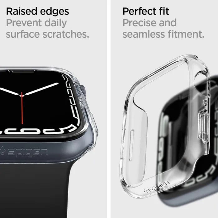 Spigen Apple|Apple Watch 8 45Mm-Etui Thin Fit Apple Watch 6 7 8 9 45mm Przezroczyste