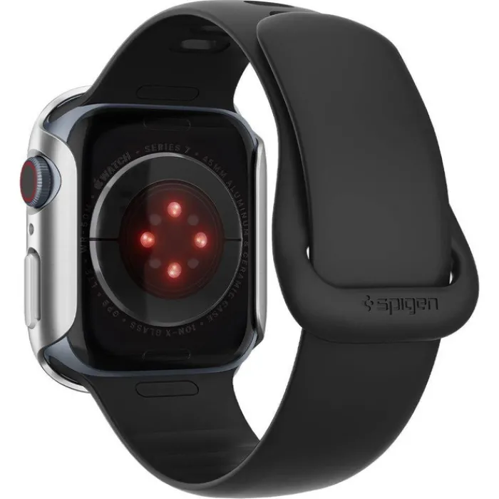 Spigen Apple|Apple Watch 8 45Mm-Etui Thin Fit Apple Watch 6 7 8 9 45mm Grafitowe