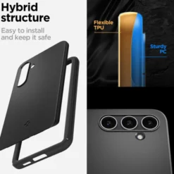 Spigen Samsung|Galaxy S23 Fe-Etui Thin Fit Galaxy S23 Fe Black