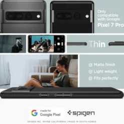 Spigen Google|Pixel 7 Pro-Etui Thin Fit Google Pixel 7 Pro Etui Black