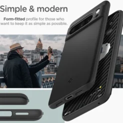 Spigen Google|Pixel 8 Pro-Etui Thin Fit Google Pixel 8 Pro Black Case