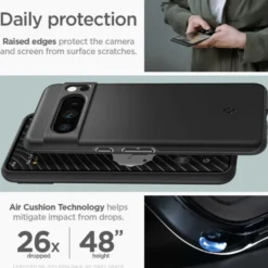 Spigen Google|Pixel 8 Pro-Etui Thin Fit Google Pixel 8 Pro Black Case