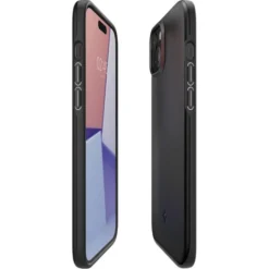 Spigen Iphone 15 Plus|Apple-Etui Thin Fit iPhone 15 Plus Black Case