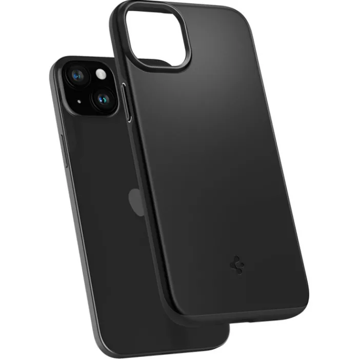 Spigen Iphone 15 Plus|Apple-Etui Thin Fit iPhone 15 Plus Black Case
