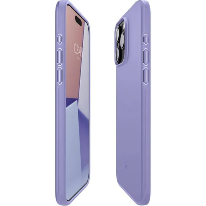 Spigen Iphone 15 Pro|Apple-Etui Thin Fit iPhone 15 Pro Iris Purple