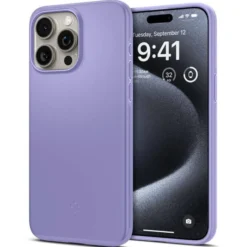 Spigen Iphone 15 Pro|Apple-Etui Thin Fit iPhone 15 Pro Iris Purple