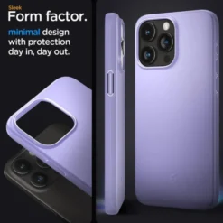 Spigen Iphone 15 Pro|Apple-Etui Thin Fit iPhone 15 Pro Iris Purple