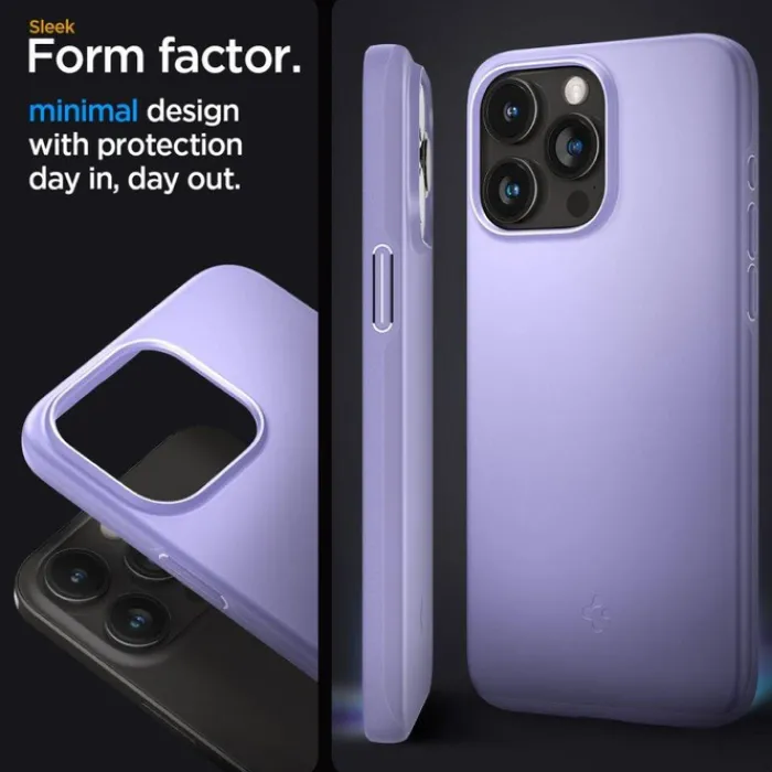 Spigen Iphone 15 Pro|Apple-Etui Thin Fit iPhone 15 Pro Iris Purple