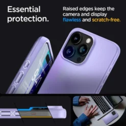 Spigen Iphone 15 Pro|Apple-Etui Thin Fit iPhone 15 Pro Iris Purple