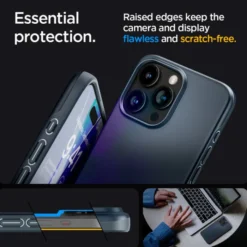 Spigen Iphone 15 Pro Max|Apple-Etui Thin Fit iPhone 15 Pro Max Metal Slate Case