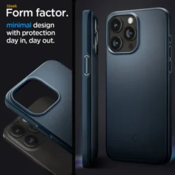 Spigen Iphone 15 Pro Max|Apple-Etui Thin Fit iPhone 15 Pro Max Metal Slate Case
