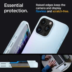 Spigen Iphone 15 Pro|Apple-Etui Thin Fit iPhone 15 Pro Mute Blue