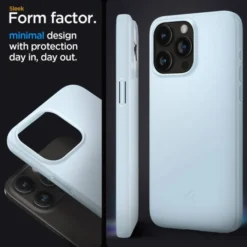 Spigen Iphone 15 Pro|Apple-Etui Thin Fit iPhone 15 Pro Mute Blue
