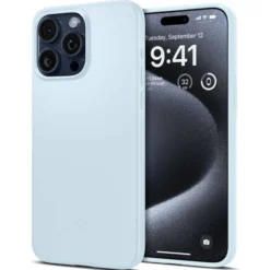Spigen Iphone 15 Pro|Apple-Etui Thin Fit iPhone 15 Pro Mute Blue