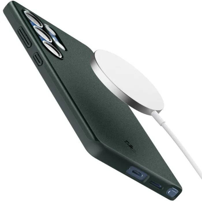 Spigen Samsung|Galaxy S25 Ultra-ETUI THIN FIT MAG MAGSAFE SAMSUNG GALAXY S25 ULTRA ABYSS GREEN