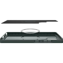 Spigen Samsung|Galaxy S25 Ultra-ETUI THIN FIT MAG MAGSAFE SAMSUNG GALAXY S25 ULTRA ABYSS GREEN