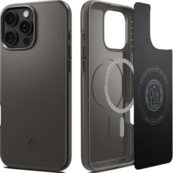 Spigen Iphone 16 Pro Max|Iphone 16 Pro Max-ETUI THIN FIT MAG MAGSAFE IPHONE 16 PRO MAX GUNMETAL