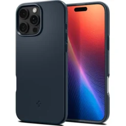 Spigen Iphone 16 Pro Max|Iphone 16 Pro Max-ETUI THIN FIT MAG MAGSAFE IPHONE 16 PRO MAX METAL SLATE