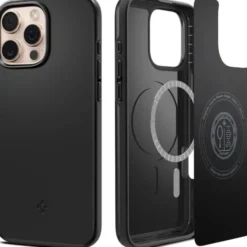 Spigen Iphone 16 Pro Max|Iphone 16 Pro Max-ETUI THIN FIT MAG MAGSAFE IPHONE 16 PRO MAX BLACK