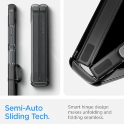 Spigen Samsung|Galaxy Z Flip 5-Etui THIN FIT ”PRO” GALAXY Z FLIP 5 FROST GRAY