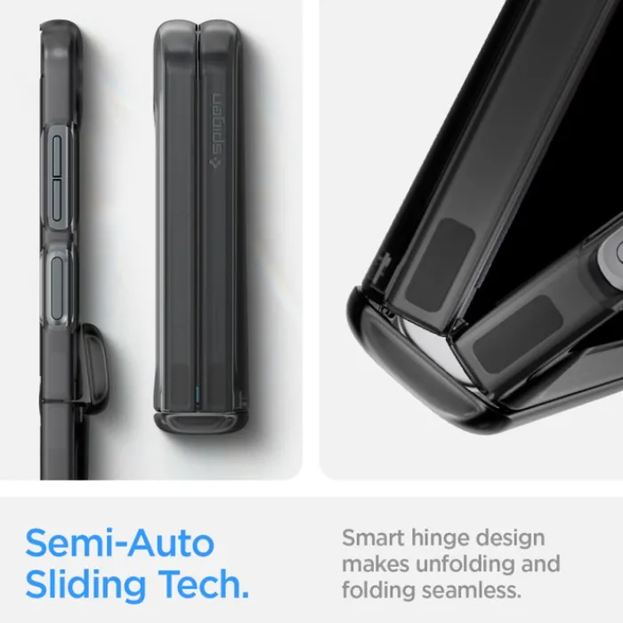 Spigen Samsung|Galaxy Z Flip 5-Etui THIN FIT ”PRO” GALAXY Z FLIP 5 FROST GRAY