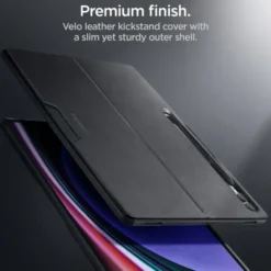 Spigen Galaxy Tab S8 Ultra|Galaxy Tab S9 Ultra-Etui Thin Fit ”pro” Galaxy Tab S8 Ultra / S9 Ultra 14.6 Black Case