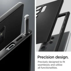 Spigen Samsung|Galaxy S24 Ultra-Etui Thin Fit Samsung Galaxy S24 Ultra Black Case