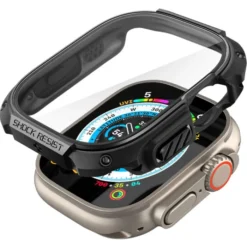 Spigen Apple Watch Ultra 49Mm|Apple Watch Ultra 2 49Mm-Etui Tough Armor Apple Watch Ultra 49mm Ultra 2 Czarne