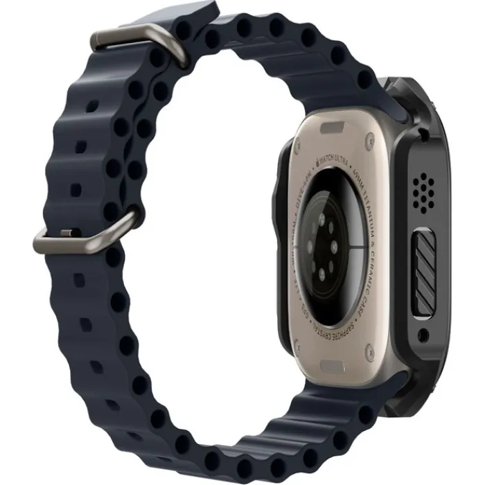 Spigen Apple Watch Ultra 49Mm|Apple Watch Ultra 2 49Mm-Etui Tough Armor Apple Watch Ultra 49mm Ultra 2 Czarne