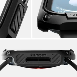 Spigen Apple Watch 11 46Mm|Apple Watch 10 46Mm-ETUI TOUGH ARMOR APPLE WATCH 10 (46 MM) BLACK