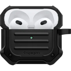 Spigen Airpods 3|Etui Airpods-Etui Tough Armor Apple AirPods 3 ETUI Czarny Case