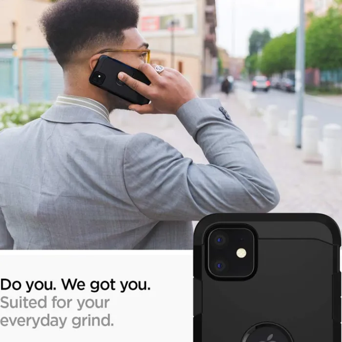 Spigen Apple|Iphone 11-Etui Tough Armor Apple Iphone 11 Black Czarne Case