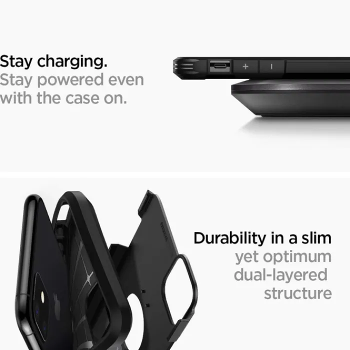 Spigen Apple|Iphone 11-Etui Tough Armor Apple Iphone 11 Black Czarne Case
