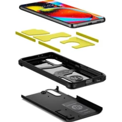 Spigen Samsung|Galaxy S21-Etui Tough Armor Galaxy S21 Black Czarne Case