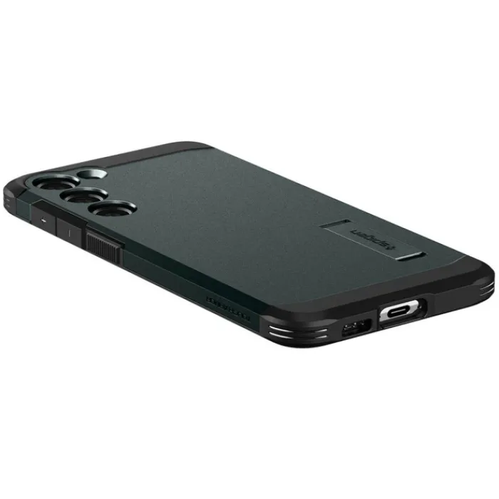 Spigen Samsung|Galaxy S23-Etui Tough Armor Galaxy S23 Abyss Green Case