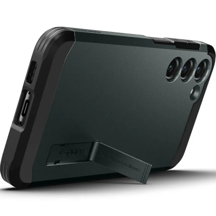 Spigen Samsung|Galaxy S23-Etui Tough Armor Galaxy S23 Abyss Green Case