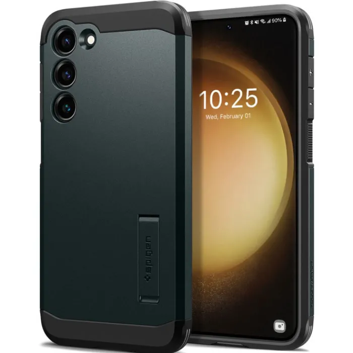 Spigen Samsung|Galaxy S23-Etui Tough Armor Galaxy S23 Abyss Green Case